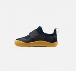 Vivobarefoot Shoes Toddler Merino Wool Primus Knit II Trainers - Midnight