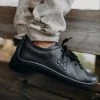 Vivobarefoot Kids Addis School Shoes - Black