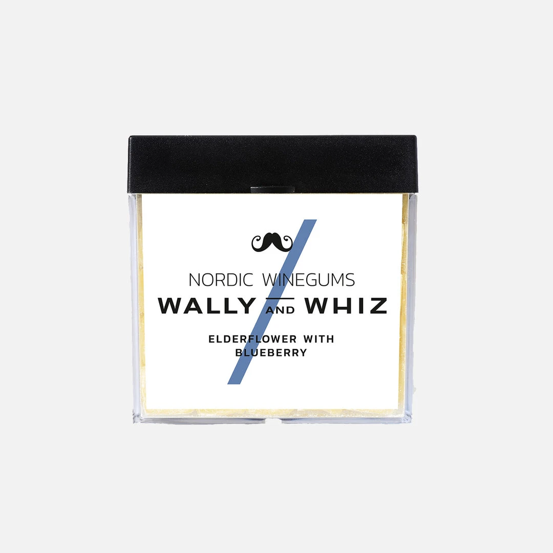 Wally & Whiz Home & Baby Care Vegan Nordic Winegums - Elderflower With Blueberry