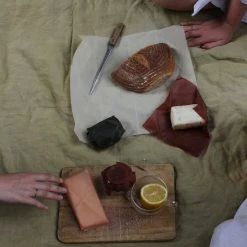 WAX Atelier Waxed Linen Food Wraps - Set Of 3 - Ivy Home & Baby Care