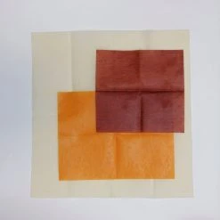 WAX Atelier Home & Baby Care Waxed Linen Food Wraps - Set Of 3 - Madder