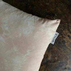 Whole Hand Dyed Organic Cotton Wico Mini Cushion Cover - Pink