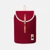 YKRA Bags Cotton Canvas Sailor Backpack - Bordeaux