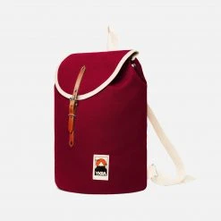 YKRA Bags Cotton Canvas Sailor Backpack - Bordeaux