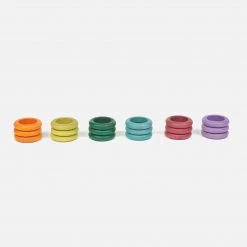 Grapat Toys Wooden Rings - 18 Pieces