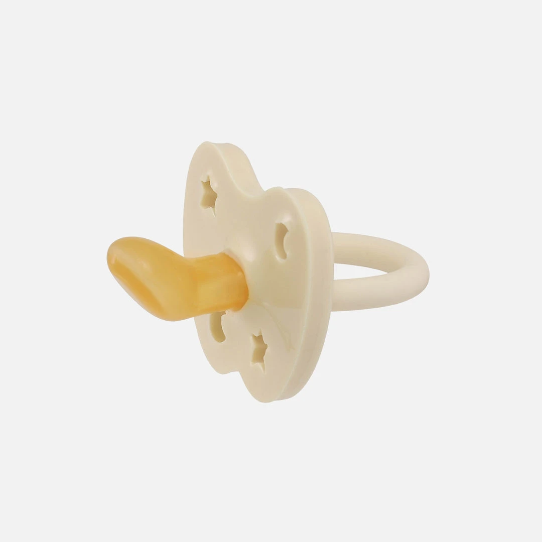 HEVEA Baby Sleep & Blankets Natural Rubber Coloured Orthodontic Soother/Pacifier - Many Colours