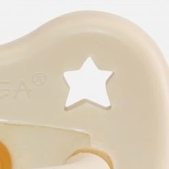 HEVEA Baby Sleep & Blankets Natural Rubber Coloured Orthodontic Soother/Pacifier - Many Colours