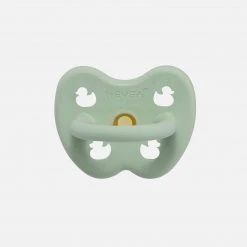 HEVEA Baby Sleep & Blankets Natural Rubber Coloured Orthodontic Soother/Pacifier - Many Colours