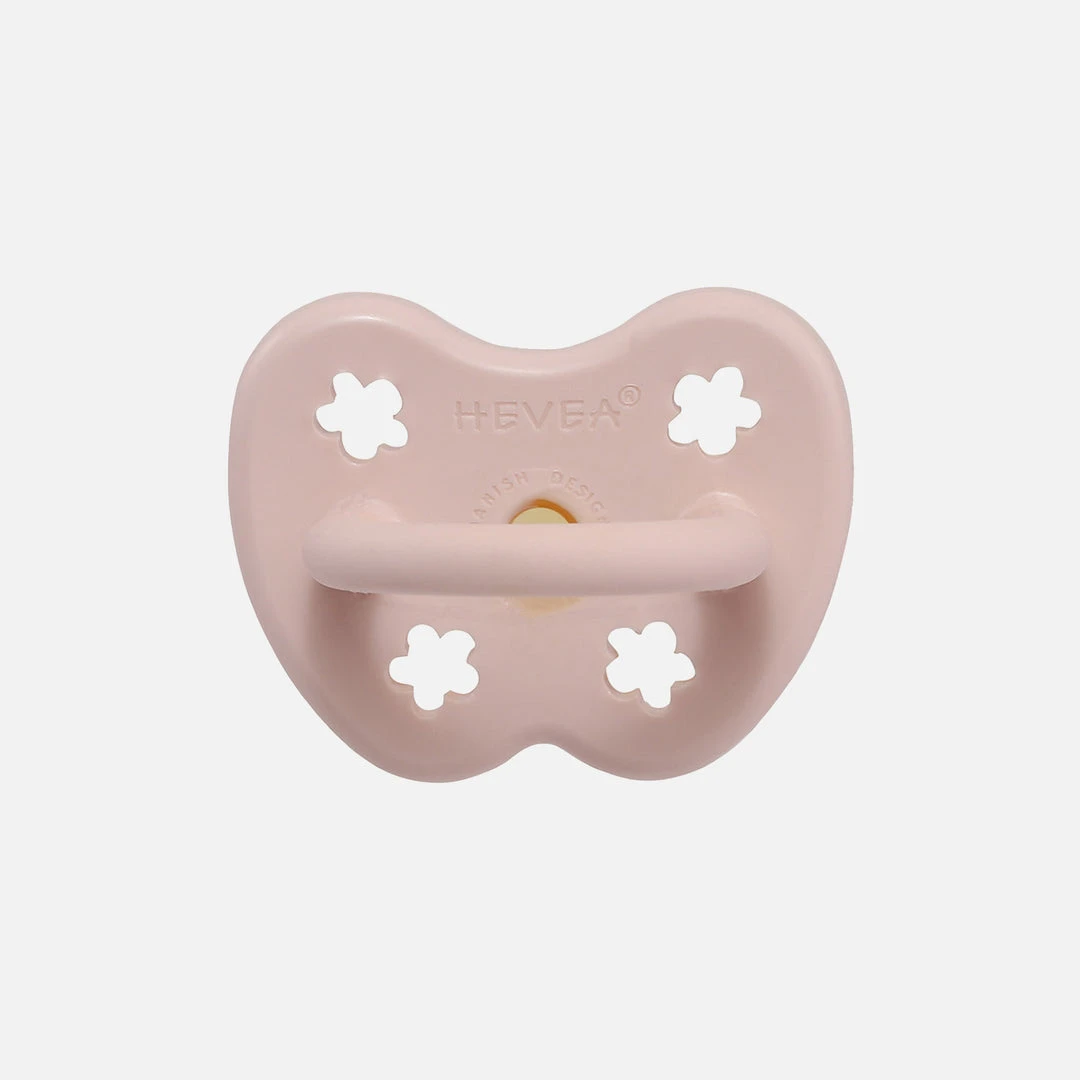 HEVEA Baby Sleep & Blankets Natural Rubber Coloured Orthodontic Soother/Pacifier - Many Colours