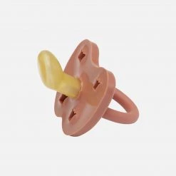 HEVEA Baby Sleep & Blankets Natural Rubber Coloured Orthodontic Soother/Pacifier - Many Colours