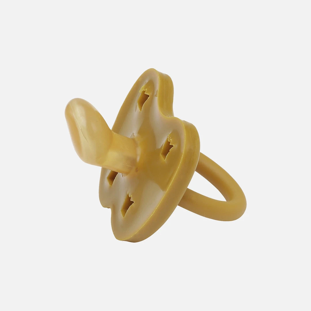 HEVEA Baby Sleep & Blankets Natural Rubber Coloured Orthodontic Soother/Pacifier - Many Colours