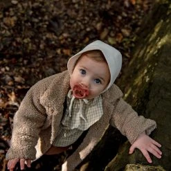 HEVEA Baby Sleep & Blankets Natural Rubber Coloured Orthodontic Soother/Pacifier - Many Colours