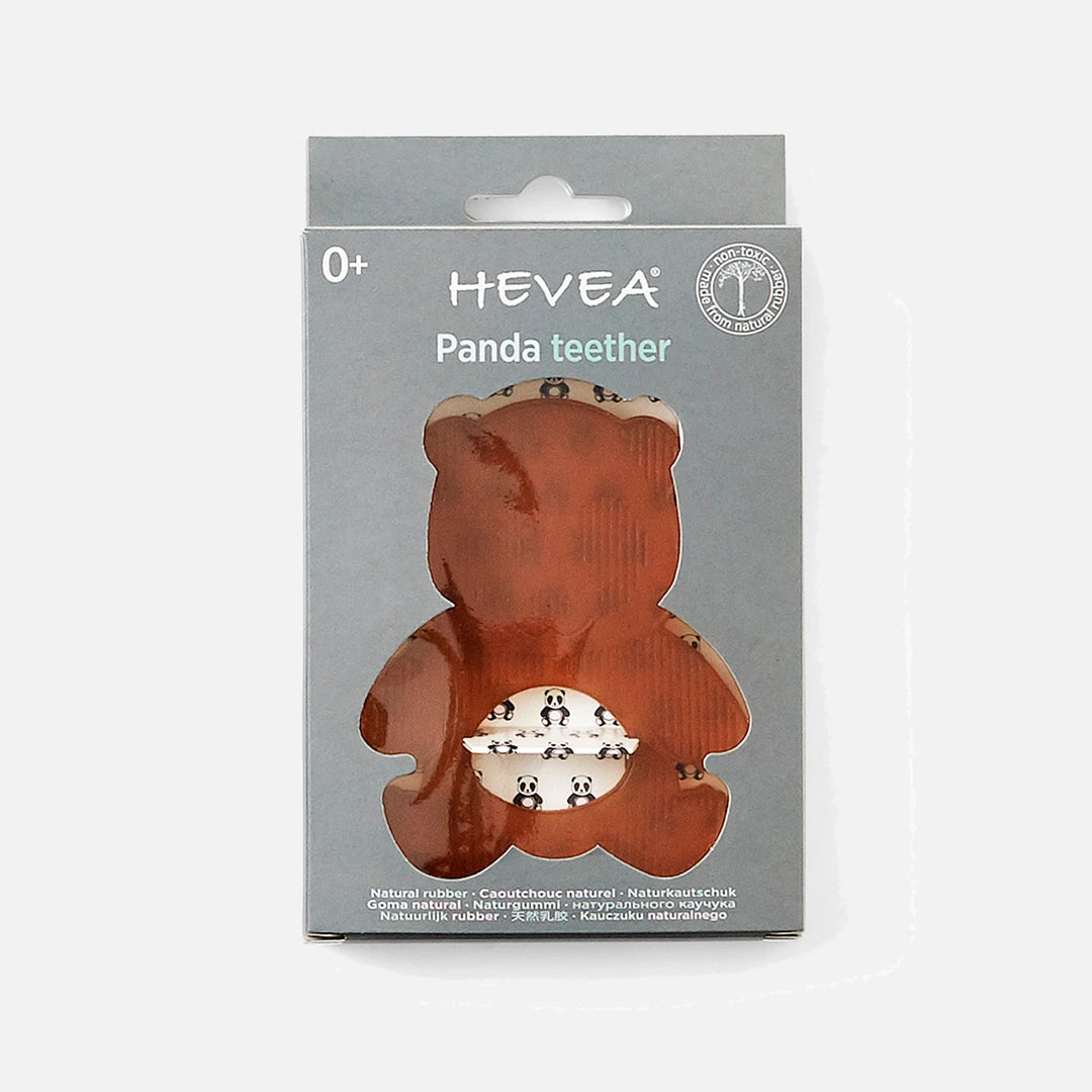 HEVEA Toys Natural Rubber Teeth Soother - Panda