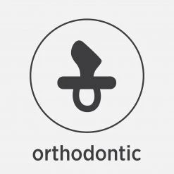 HEVEA Natural Rubber Classic Soother/Pacifier - Orthodontic SALE