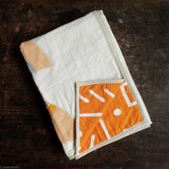 Candid Art Handmade Reversible Quilt - Sunset Under The Rainbow Baby Sleep & Blankets