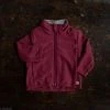 Disana Organic Light Weight Boiled Merino Wool Zip Jacket - Dry Rose Baby Wool