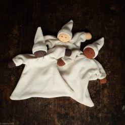 Nanchen Baby Gifts Handmade Organic Cotton/Wool Soft Natural Comforter - Many Colours