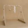 &me Steel And Wood Baby Gym - White