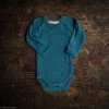 Alkena Organic Bourette Silk Wrap Body - Sapphire Baby Wool