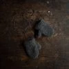 Alwero Wool Teddy Fleece Mittens - Slate