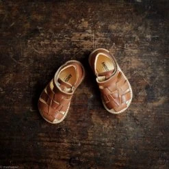Angulus Toddler Fisherman Sandals - Tan SALE