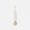 Bonét Et Bonét Home & Baby Care Organic Cotton Macrame Pacifier Clip - Iris