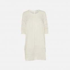 Bonét Et Bonét Adults Women's Organic Cotton Olga Dress - Natural