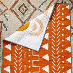 Candid Art Handmade Reversible Quilt - Sunset Under The Rainbow Baby Sleep & Blankets