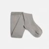 Collegien Babies & Kids Wool Pointelle Tights - Grey Baby Wool