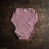 Cosilana Organic Merino Wool, Cotton & Silk Body - Plum Baby Wool