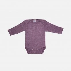 Cosilana Organic Merino Wool, Cotton & Silk Body - Plum Baby Wool