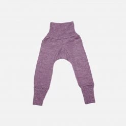 Cosilana Organic Merino Wool/Cotton/Silk Baby Pants - Plum