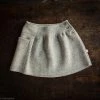 Disana Organic Boiled Merino Wool Skirt - Grey Kids Wool