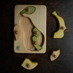Wooden Toys Wooden Puzzle - Pear