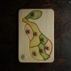 Wooden Toys Wooden Puzzle - Pear