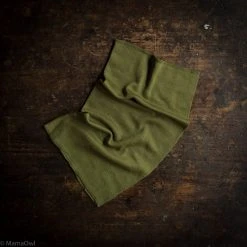 SISKIN By Engel Kids Wool Exclusive Organic Merino Wool & Silk Snood - Moss