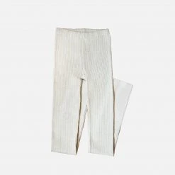 Esencia Outlet Women's Alpaca Leggings - Ivory