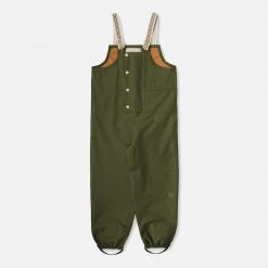 Faire Child Waterproof Dungarees - Spruce SALE