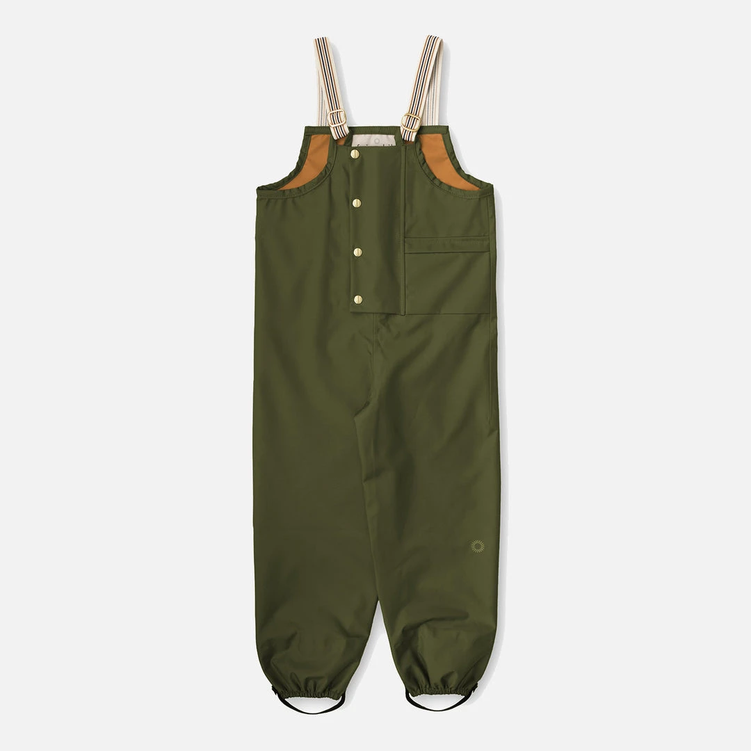 Faire Child Waterproof Dungarees - Spruce SALE