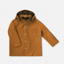 Faire Child Waterproof Smock Raincoat - Red Oak / Rust