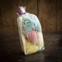 Craft Knitting Fork With Organic Wool - Various Options