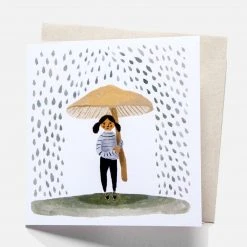 Gemma Koomen Greeting Card - It Rains Books & More
