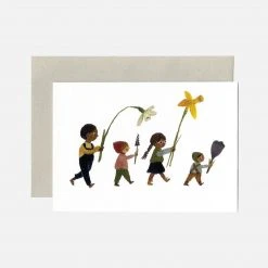 Gemma Koomen Books & More Greeting Card - Spring Friends