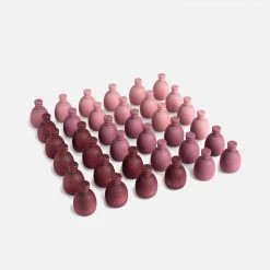 Grapat Wooden Pineapples Mandala - 36 Pieces