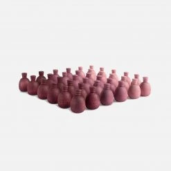 Grapat Wooden Pineapples Mandala - 36 Pieces