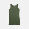JOHA Women's Wool/Silk Sleeveless Vest - Jade