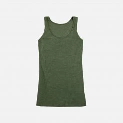 JOHA Women's Wool/Silk Sleeveless Vest - Jade