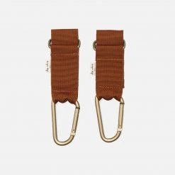 Konges Sløjd Pram / Buggy Straps - Cognac - 2 Pack Home & Baby Care