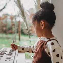 The Little Coach House Toys Wooden Alphabet Board - Natural