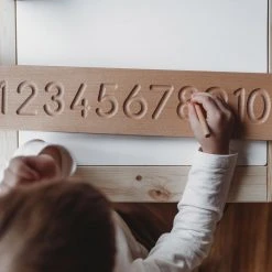 The Little Coach House Wooden Number Board - Natural